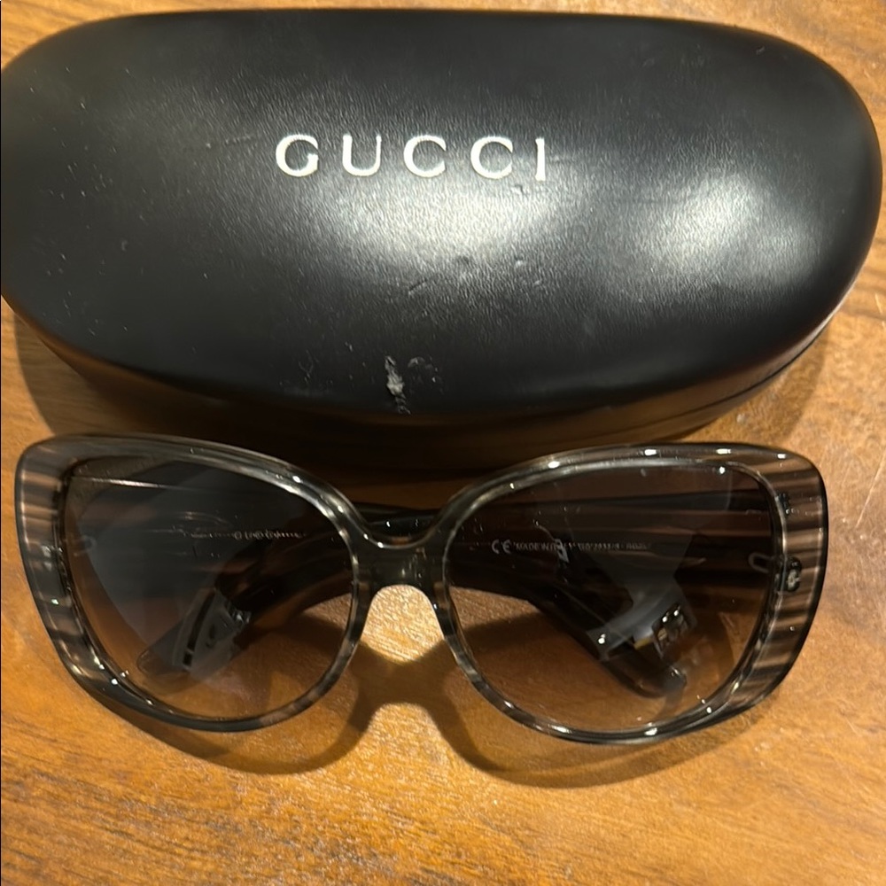 Gucci Gray/Black Sunglasses GG 2932/S RDZLF